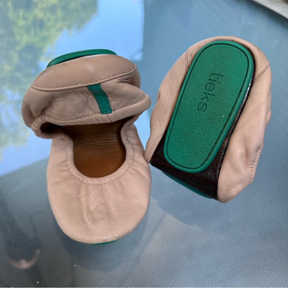 Tieks ballet pink 7 pre-owned